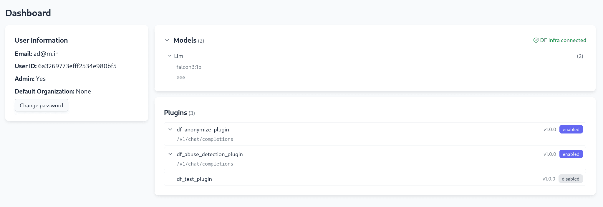Plugin tooltip showing the endpoints handled by the plugin